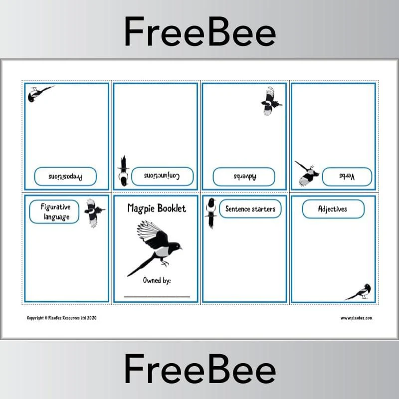 Magpie Words Booklet - Image 2