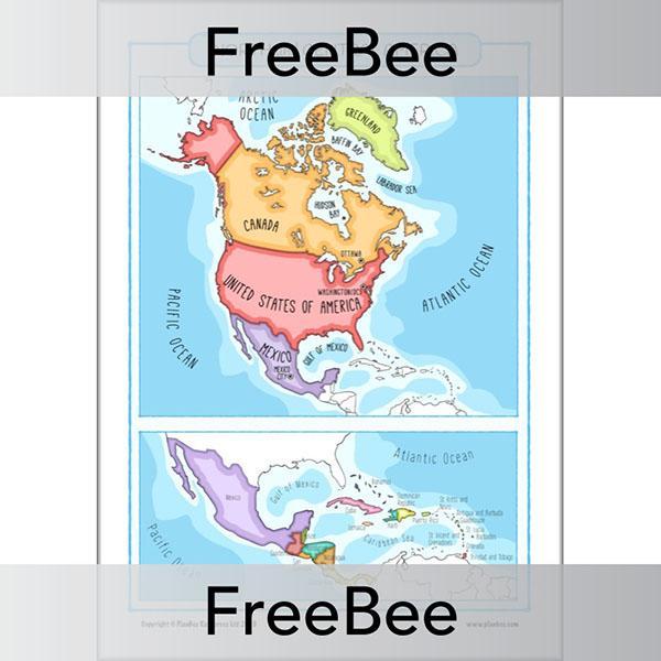 Map of America for Kids - Image 2