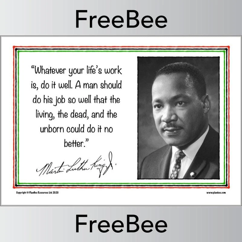 Martin Luther King KS2 Quotes Posters - Image 2