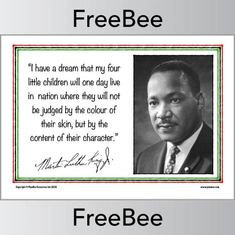 Martin Luther King KS2 Quotes Posters - Image 4