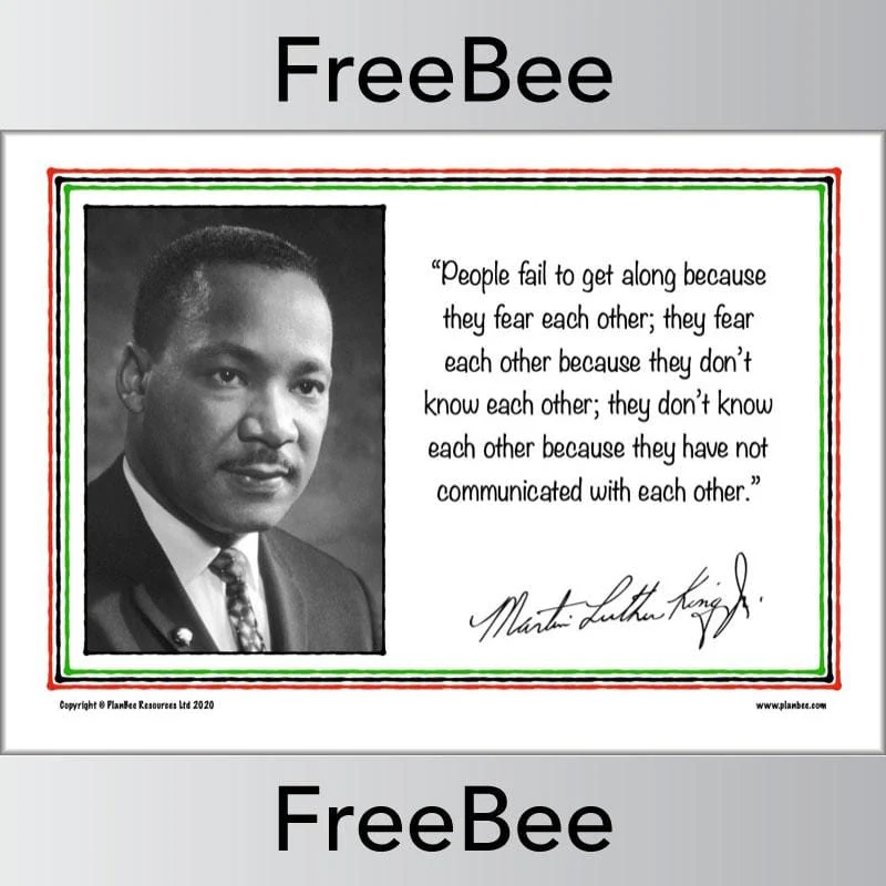 Martin Luther King KS2 Quotes Posters - Image 7