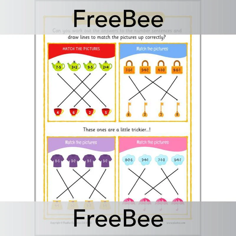 Match the Picture KS1 - Image 2