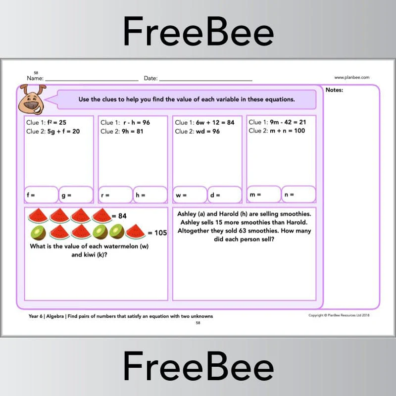 Maths Assessment Taster Pack Year 1-6 - Image 13