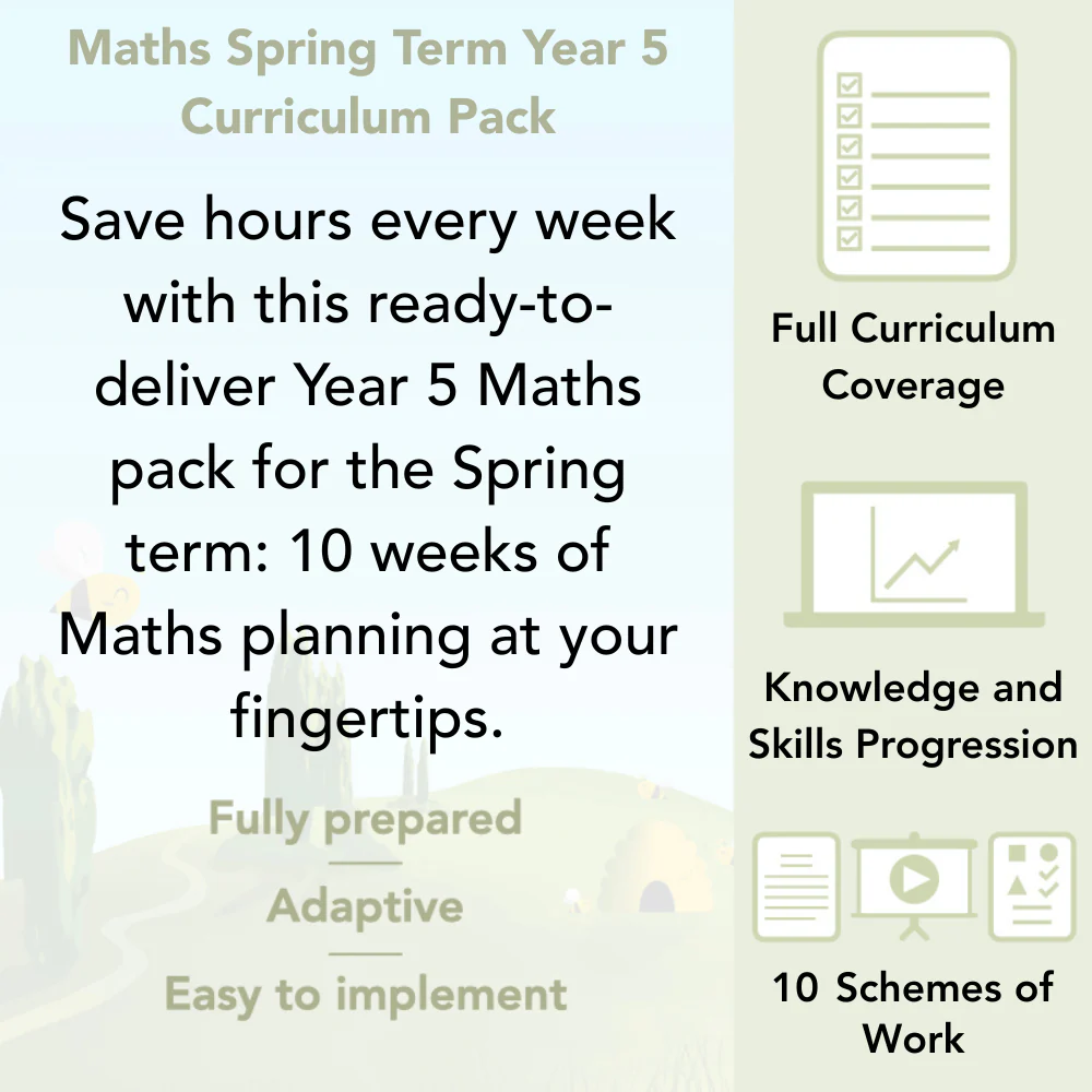 Maths Spring Term Year 5 Curriculum Pack - Image 2