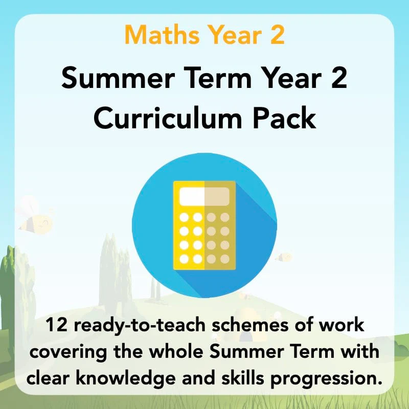 Maths Summer Term Year 2 Curriculum Pack