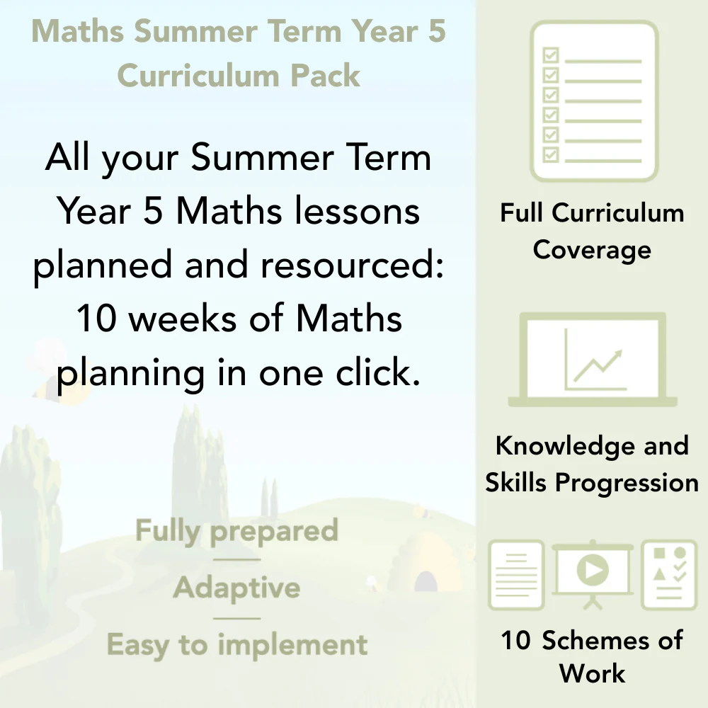 Maths Summer Term Year 5 Curriculum Pack - Image 2