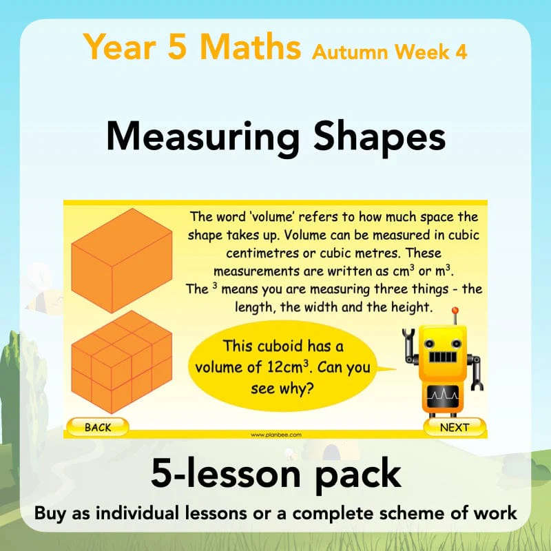 Measuring Shapes