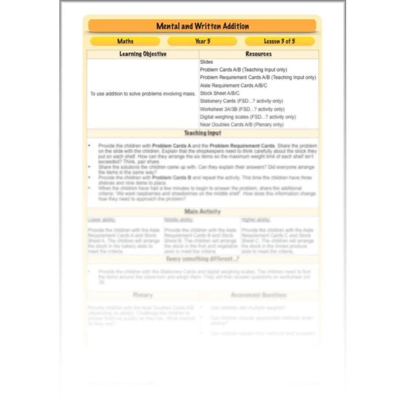 Mental and Written Addition - Image 17