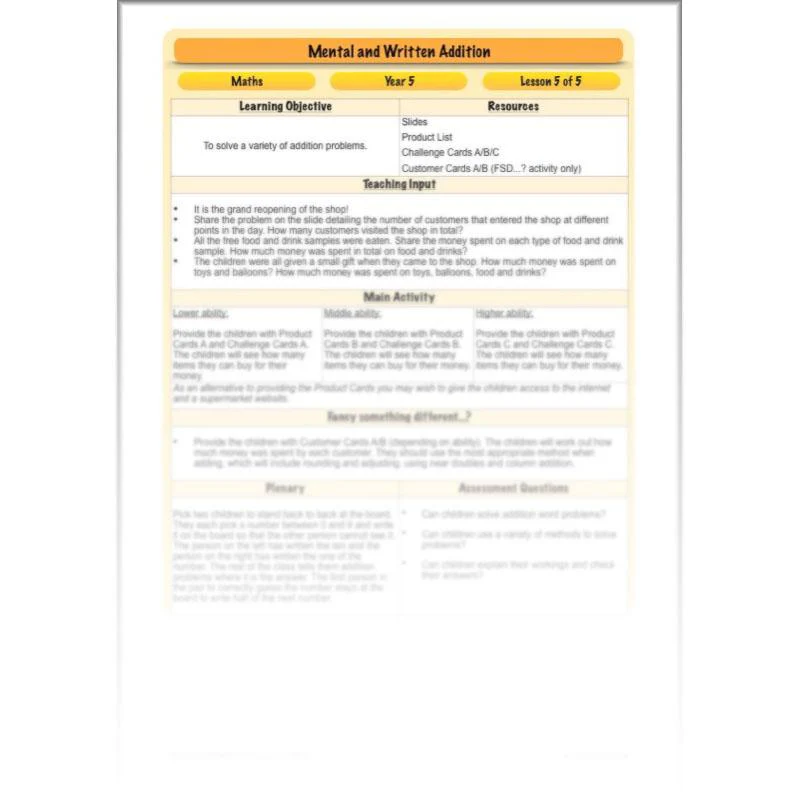 Mental and Written Addition - Image 59