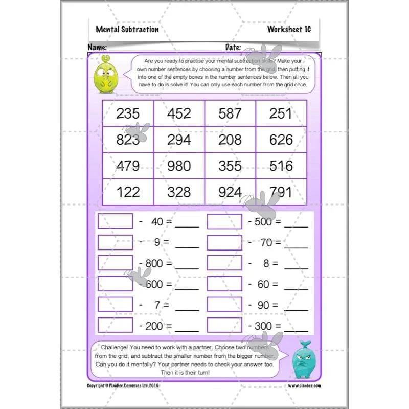 Mental Subtraction - Image 12