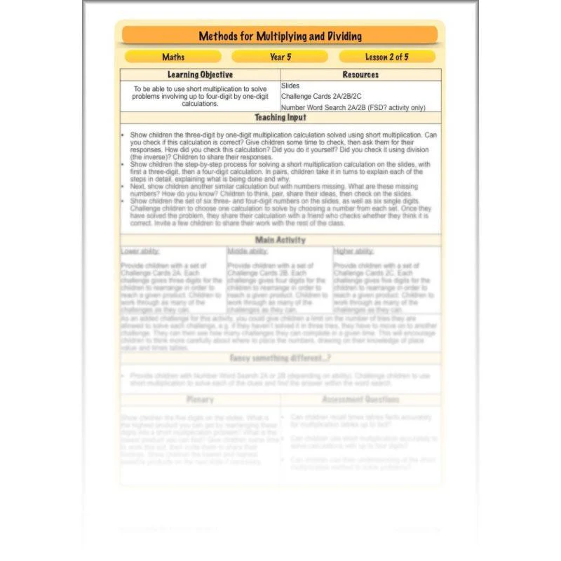 Methods for Multiplying and Dividing - Image 34