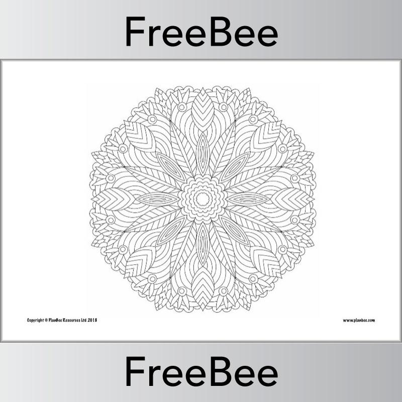 Mindfulness Colouring Sheets: Rangoli Patterns for Diwali - Image 6