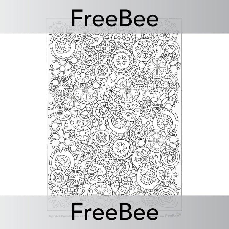 Mindfulness Colouring Sheets: Winter - Image 3