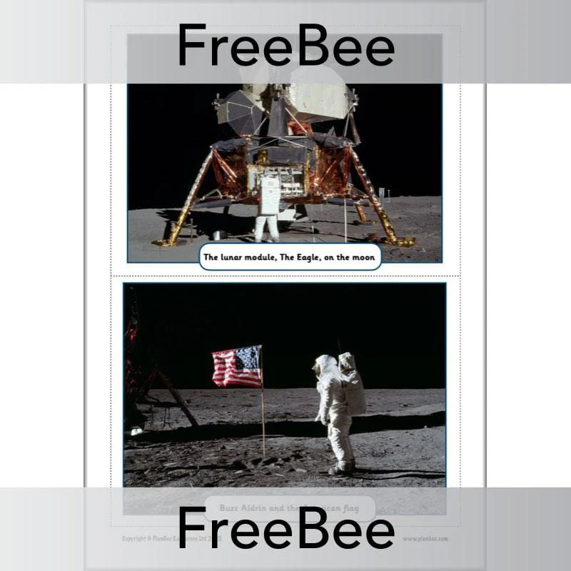 Moon Landing KS1 Picture Cards