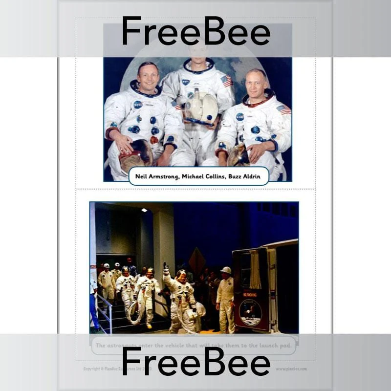 Moon Landing KS1 Picture Cards - Image 2