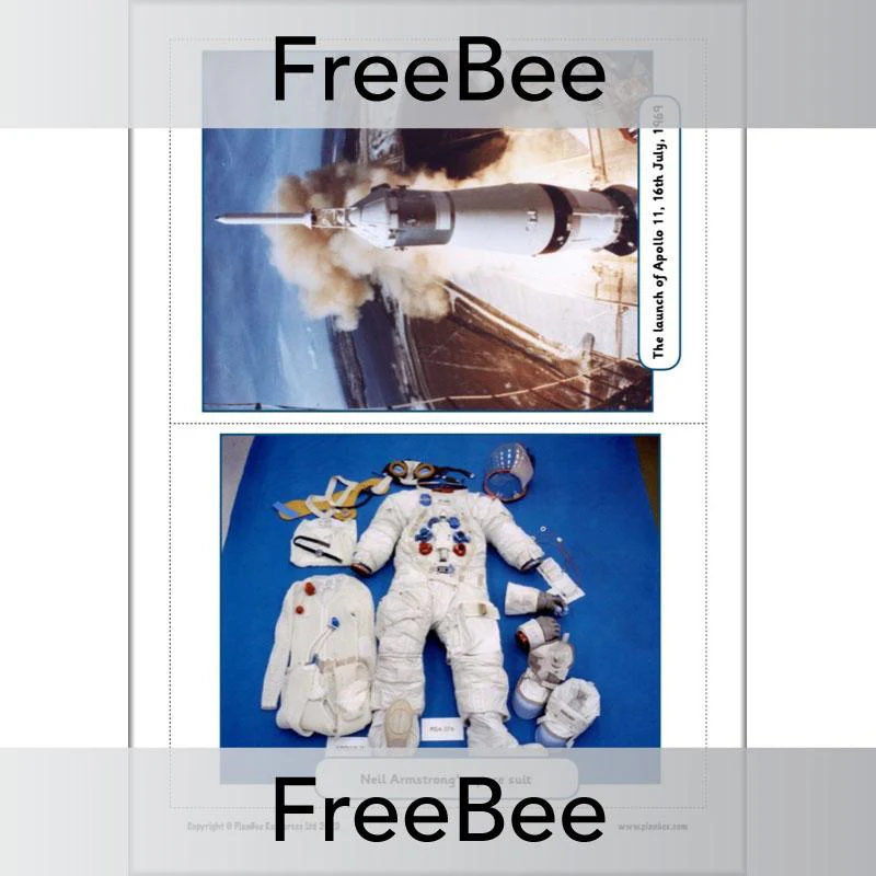 Moon Landing KS1 Picture Cards - Image 3