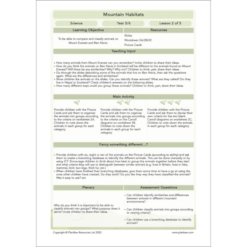Mountain Habitats - Image 36