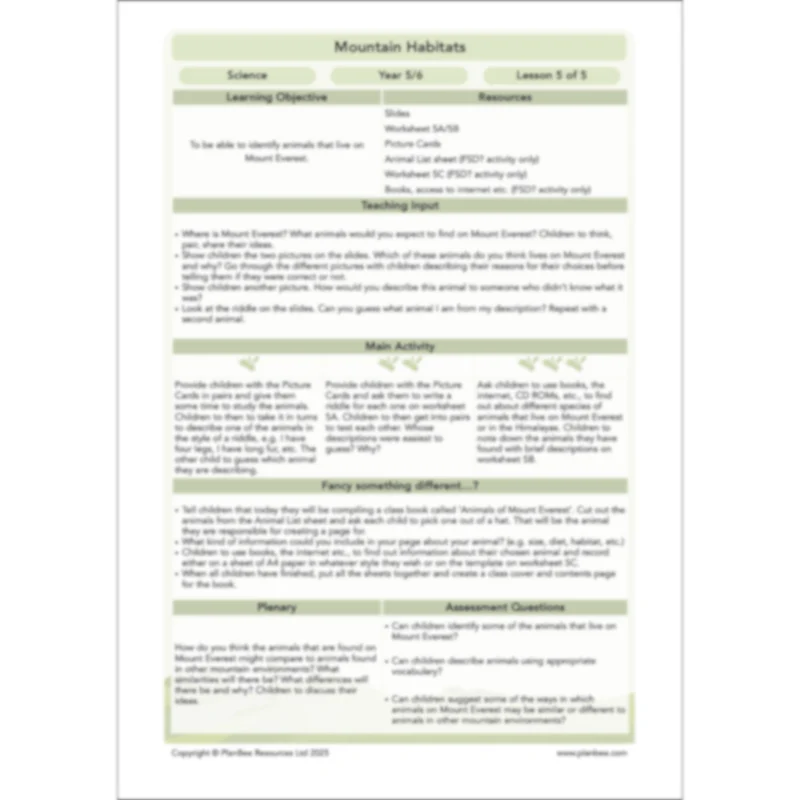 Mountain Habitats - Image 60