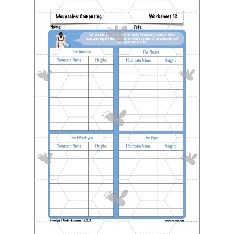 Mountains Topic Enrichment Pack - Image 49