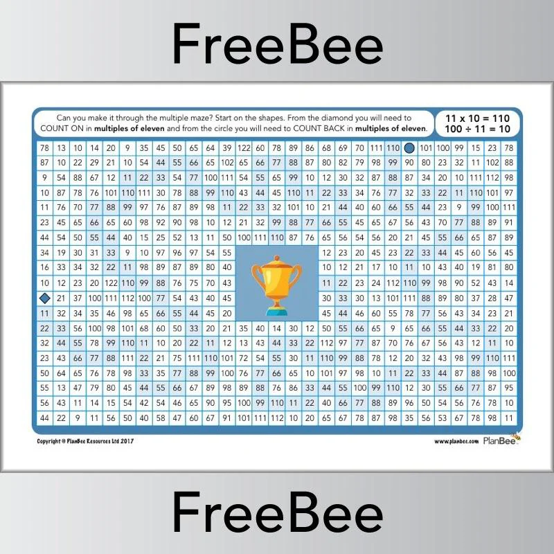 Multiple Mazes 11x table - Image 2