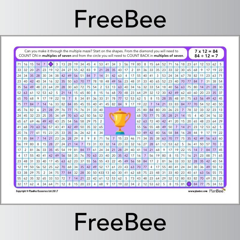 Multiple Mazes 7x table - Image 4