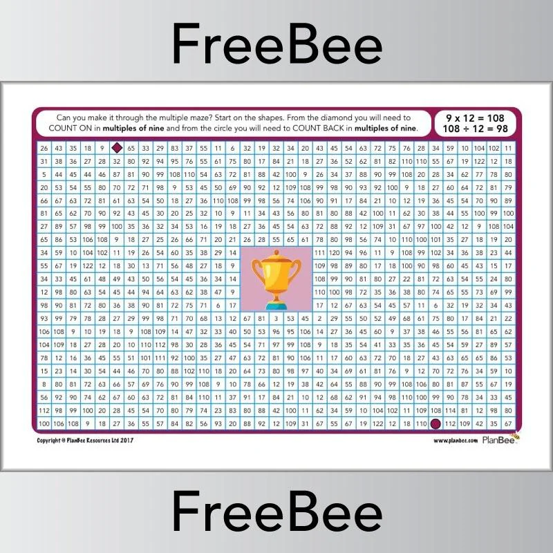 Multiple Mazes 9x table - Image 3