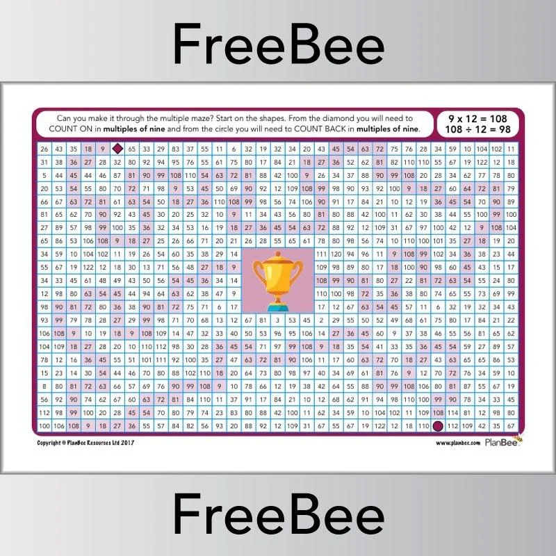 Multiple Mazes 9x table - Image 4