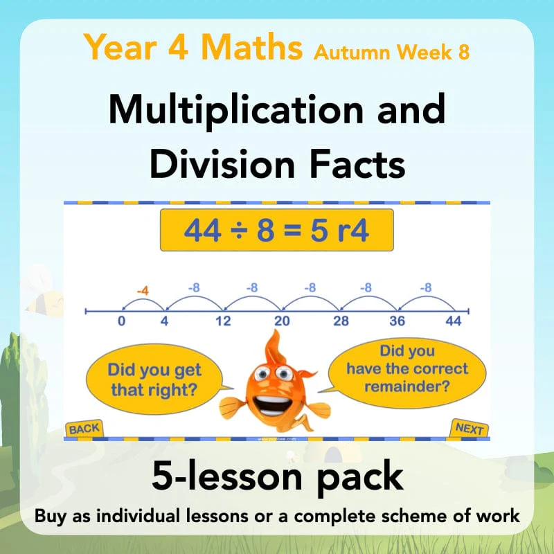 Multiplication and Division Facts