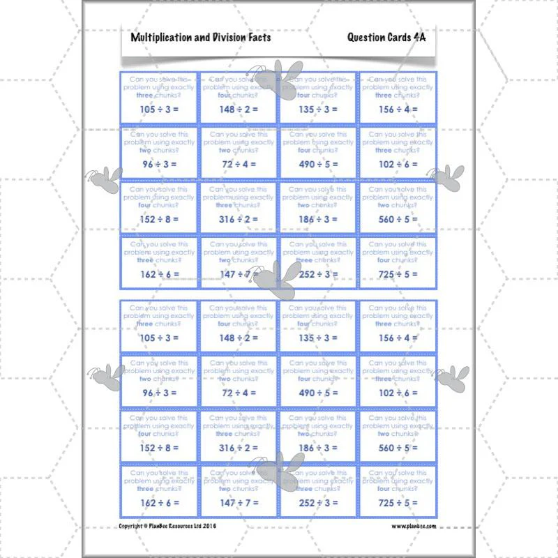 Multiplication and Division Facts - Image 62