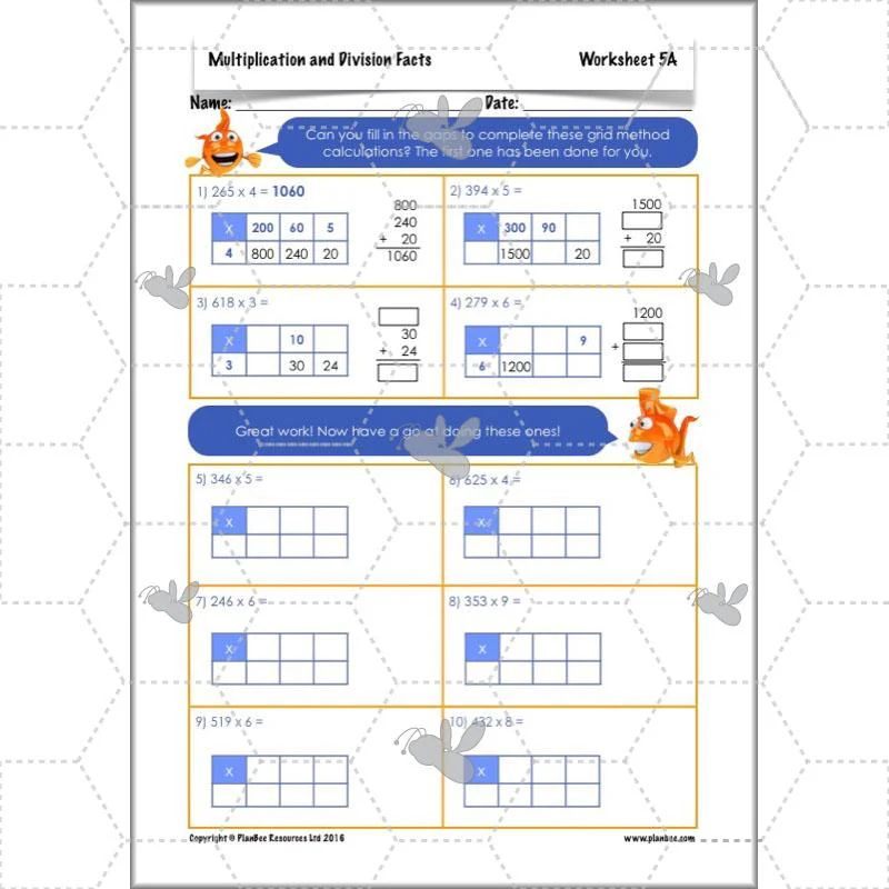 Multiplication and Division Facts - Image 69