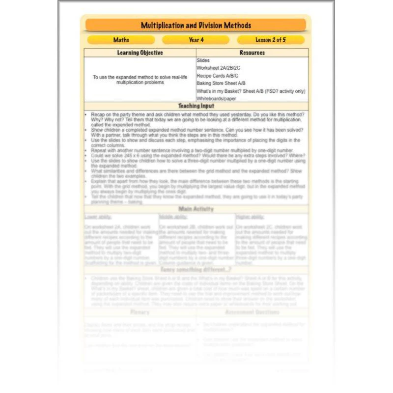 Multiplication and Division Methods - Image 37