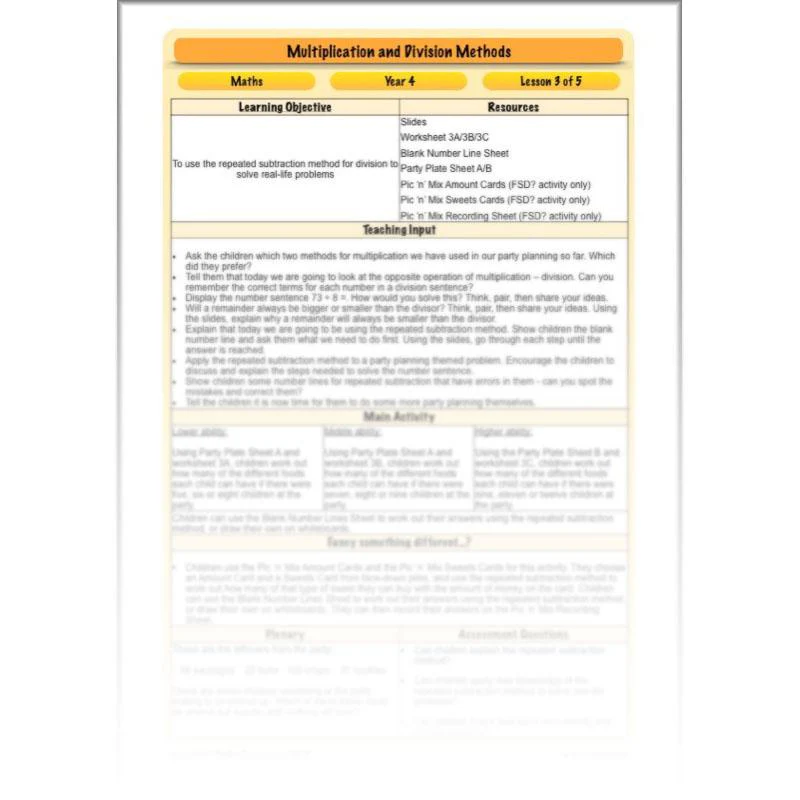 Multiplication and Division Methods - Image 45
