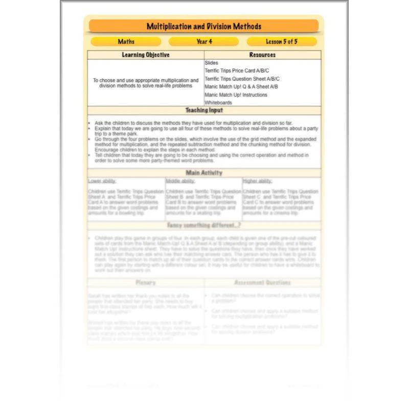 Multiplication and Division Methods - Image 61