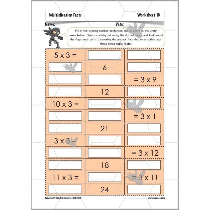 Multiplication Facts - Image 24
