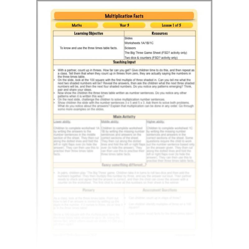 Multiplication Facts - Image 26
