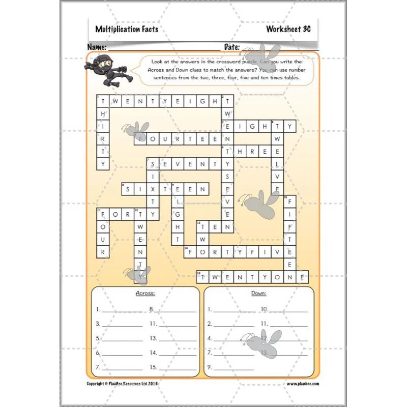 Multiplication Facts - Image 44