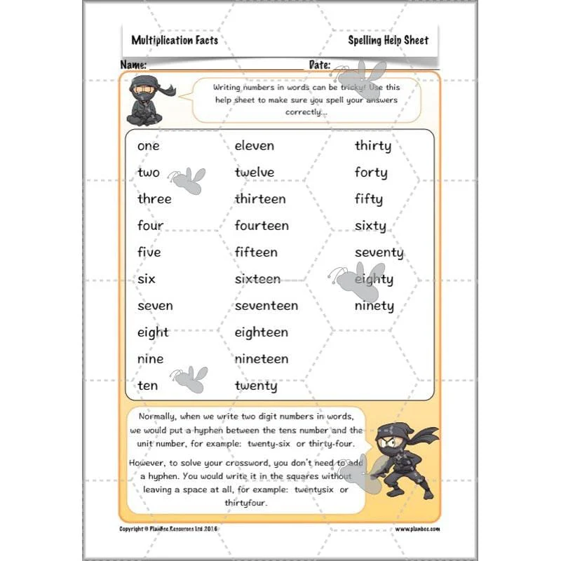 Multiplication Facts - Image 45