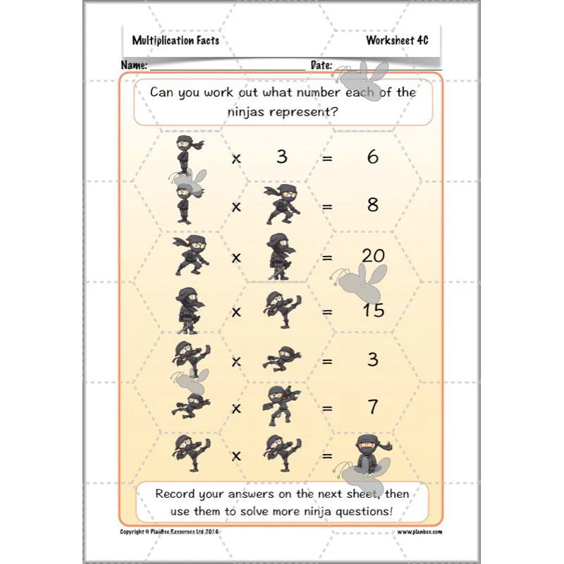 Multiplication Facts - Image 55