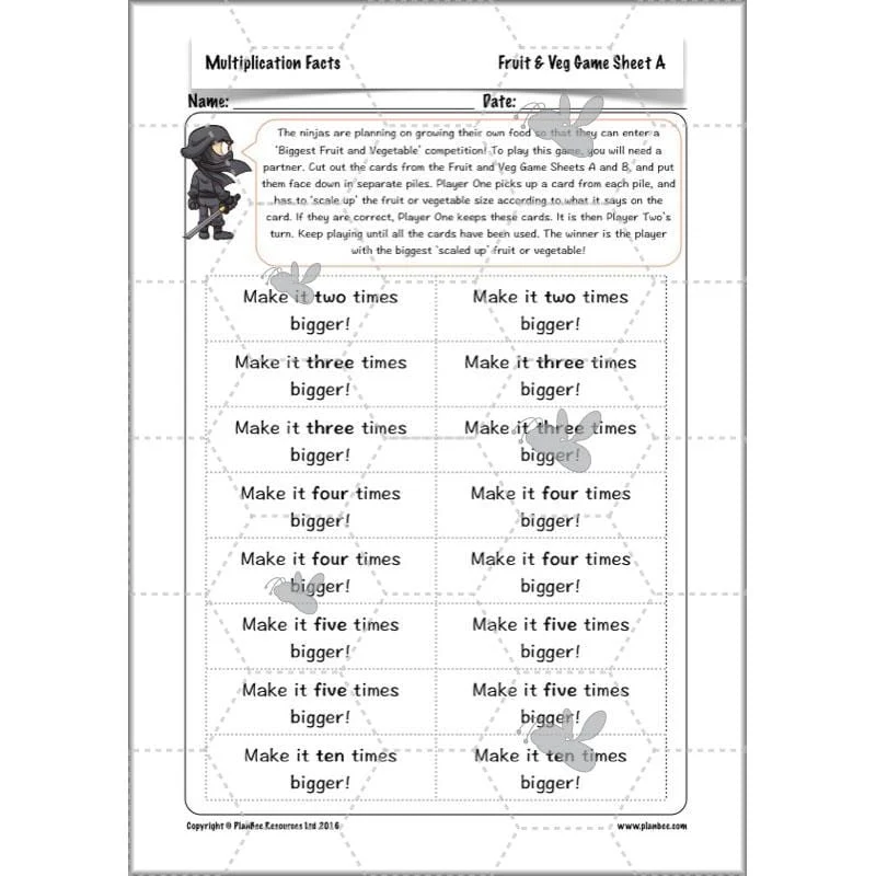 Multiplication Facts - Image 67