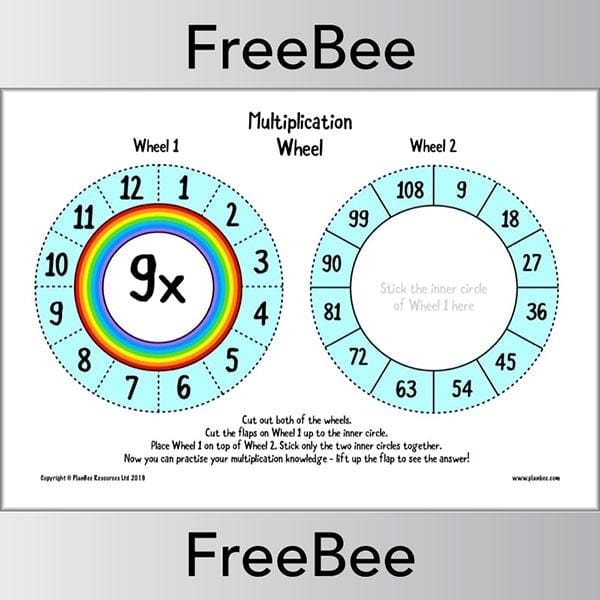 Multiplication Wheels - Image 10