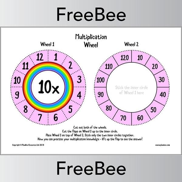 Multiplication Wheels - Image 11