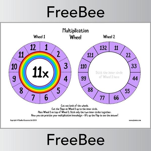 Multiplication Wheels - Image 2