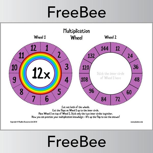 Multiplication Wheels - Image 3
