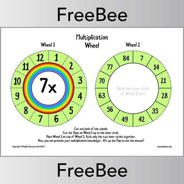 Multiplication Wheels - Image 8