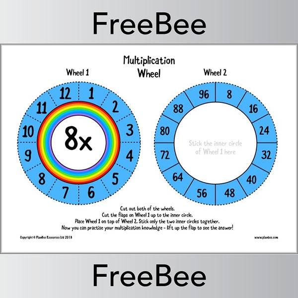 Multiplication Wheels - Image 9