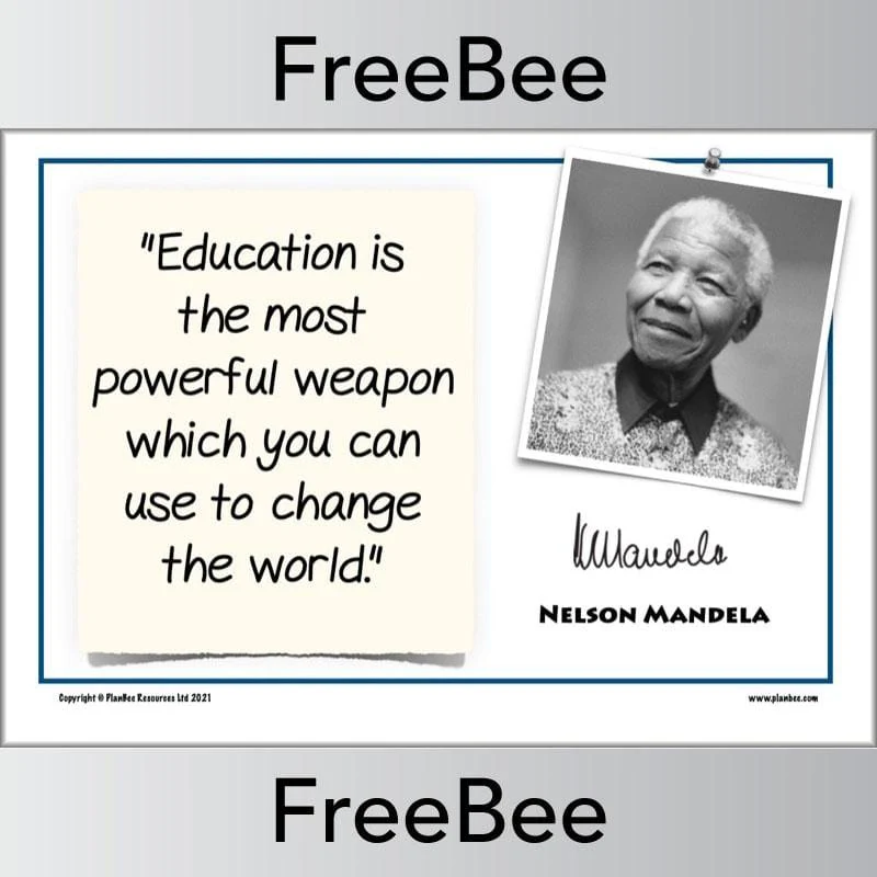 Nelson Mandela Poster Quotes - Image 2