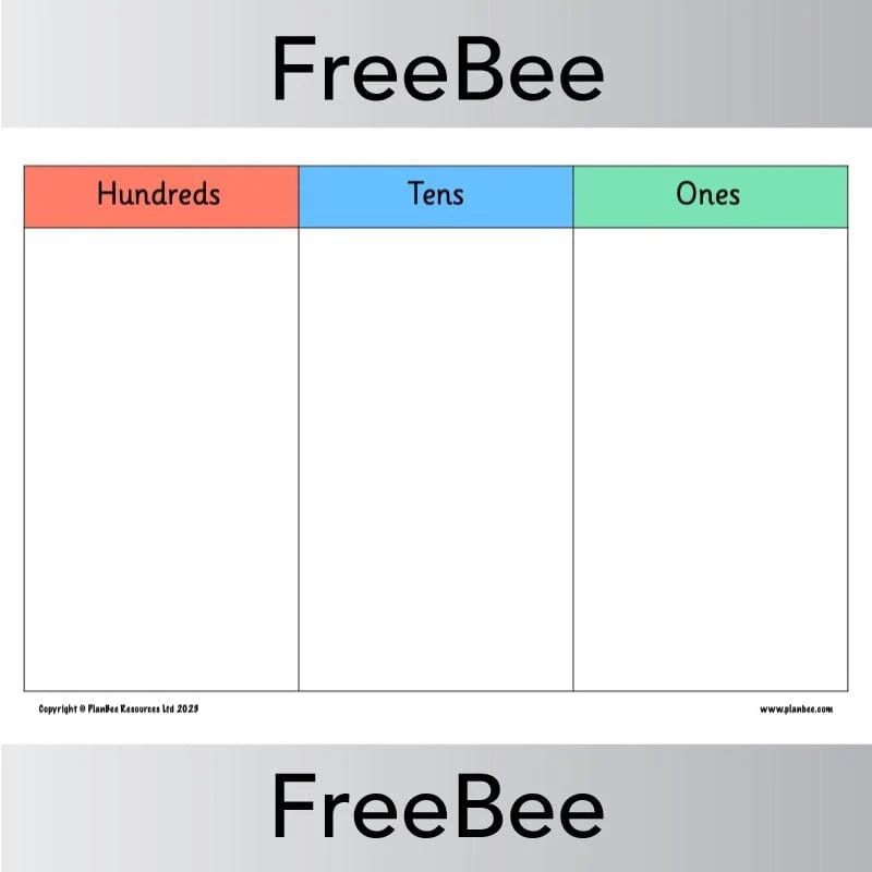 Number and Place Value Templates - Image 2