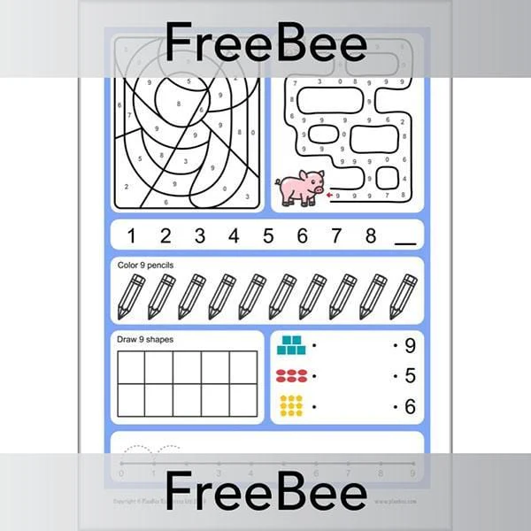 Number Formation Worksheets - Image 10