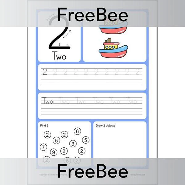 Number Formation Worksheets - Image 12