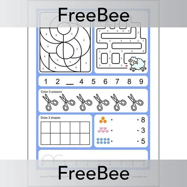 Number Formation Worksheets - Image 15